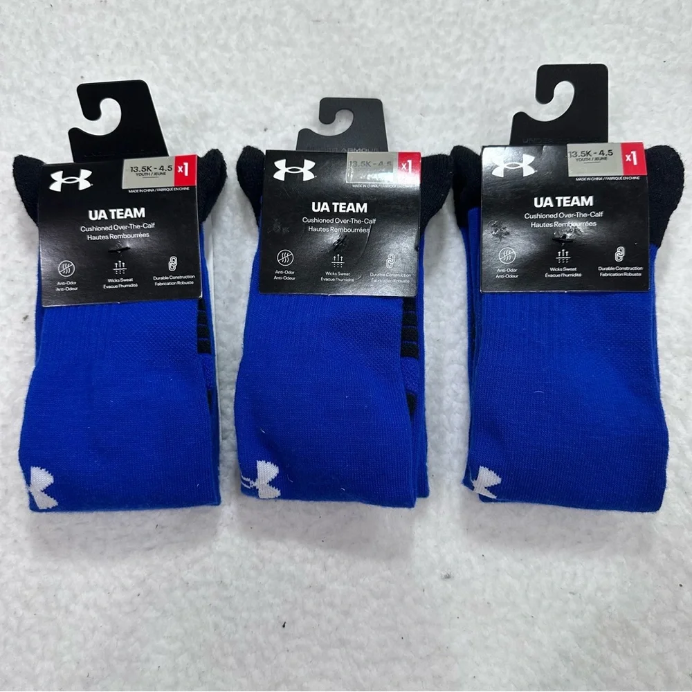 Kid’s Under Armour Blue Socks